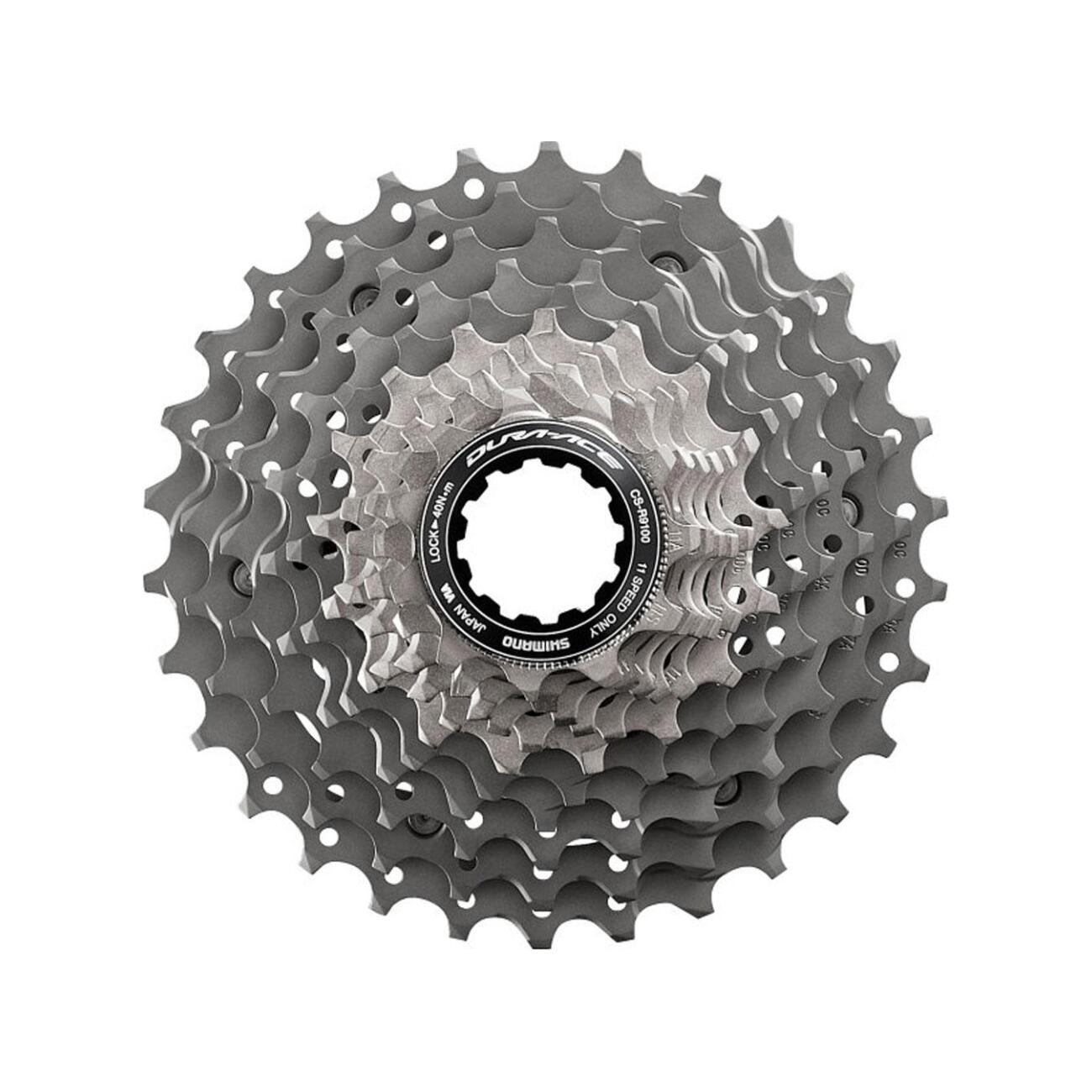 
                SHIMANO kazeta - DURA ACE R9100 11 11-30 - strieborná
            