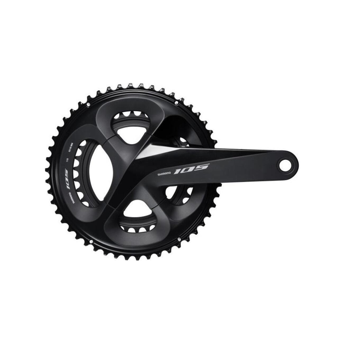 SHIMANO kľuky s prevodníkom - 105 R7000 172,5mm 50/34 - čierna