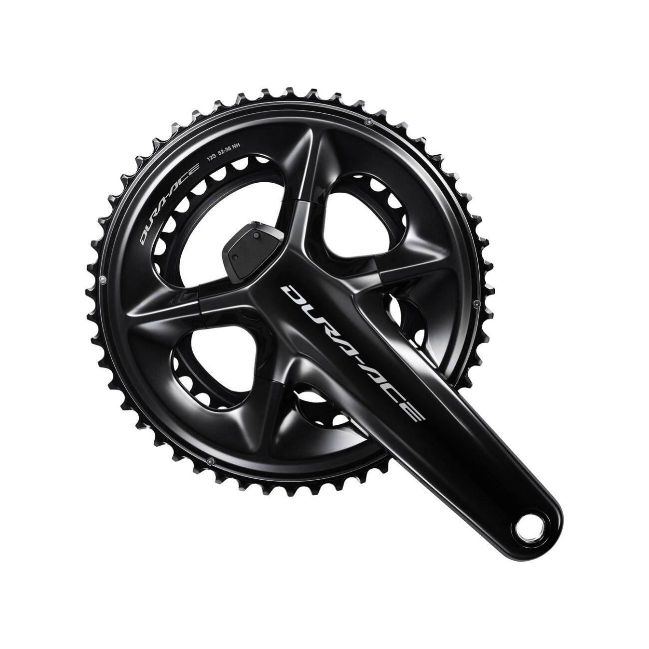 SHIMANO kľuky s prevodníkom - DURA ACE FC-R9200 52-36 2x12 - čierna