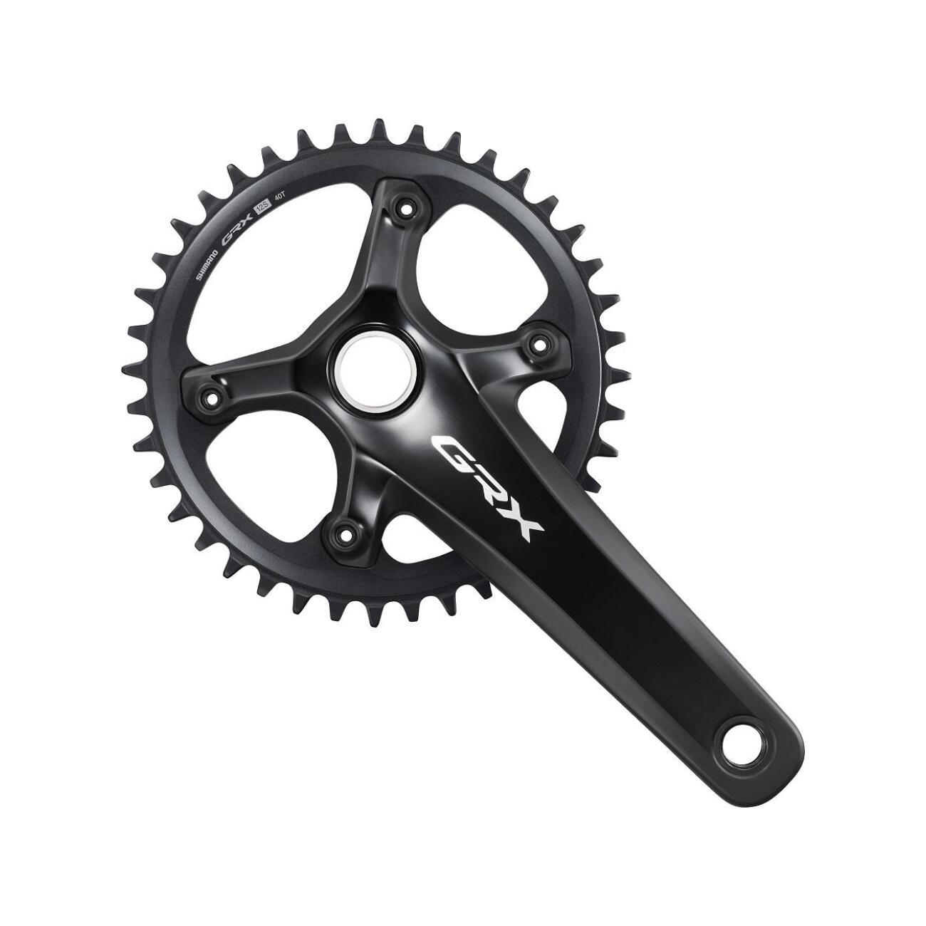 SHIMANO kľuky s prevodníkom - GRX RX820 - 1 172,5mm 40 - čierna