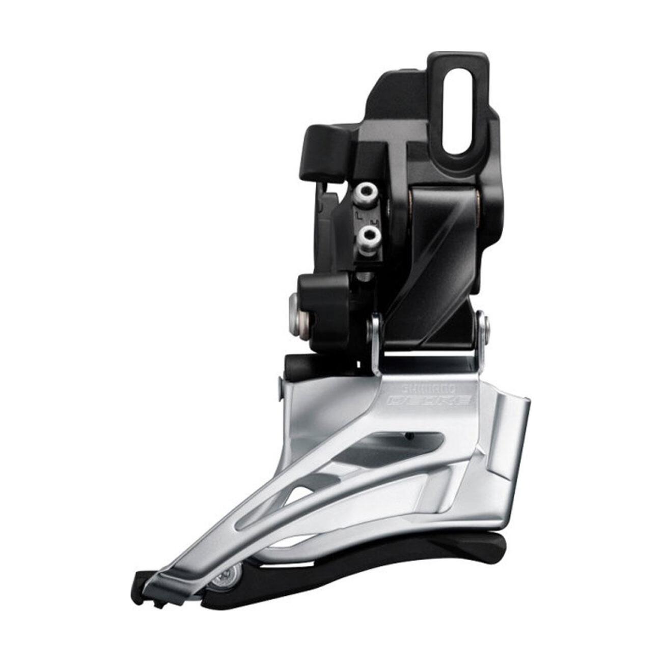 SHIMANO prešmyk - DEORE M6025 DOWN SWING - strieborná/čierna