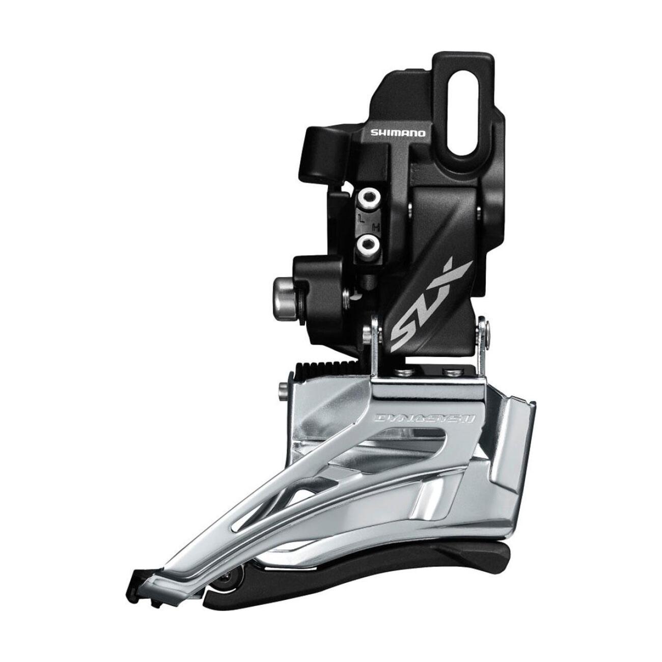 SHIMANO prešmyk - SLX FD-M7025 DOWN SWING - strieborná/čierna