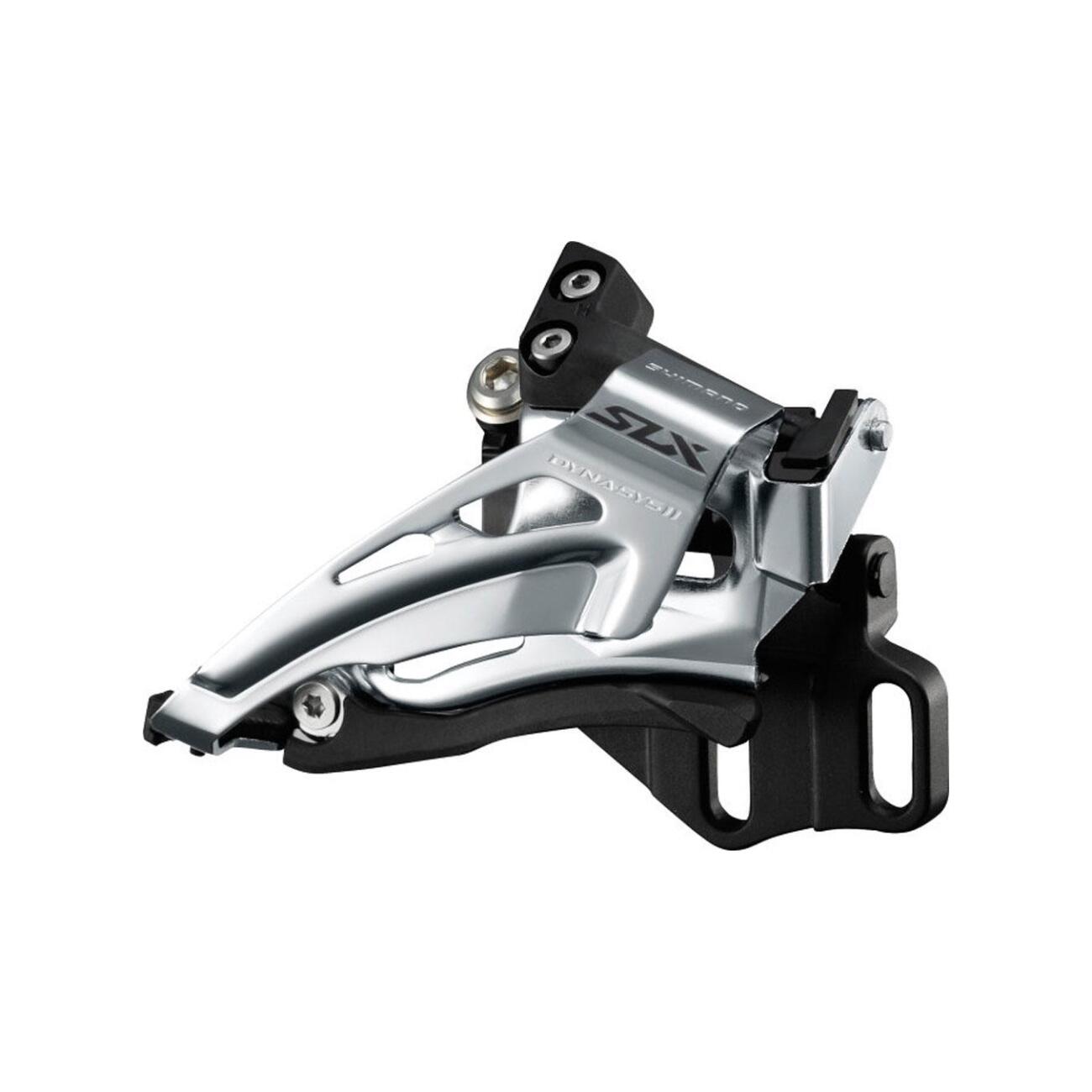 SHIMANO prešmyk - SLX FD-M7025 TOP SWING E-TYPE - strieborná/čierna