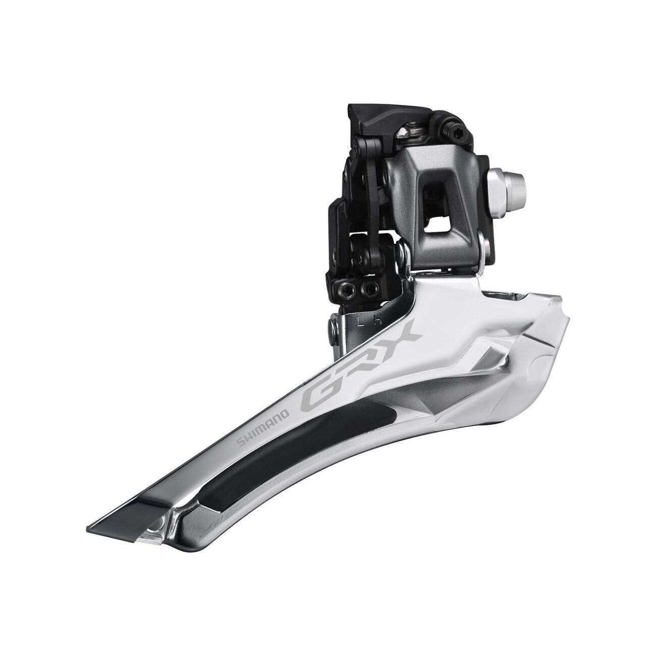 SHIMANO prešmyk - GRX RX810 - strieborná/čierna