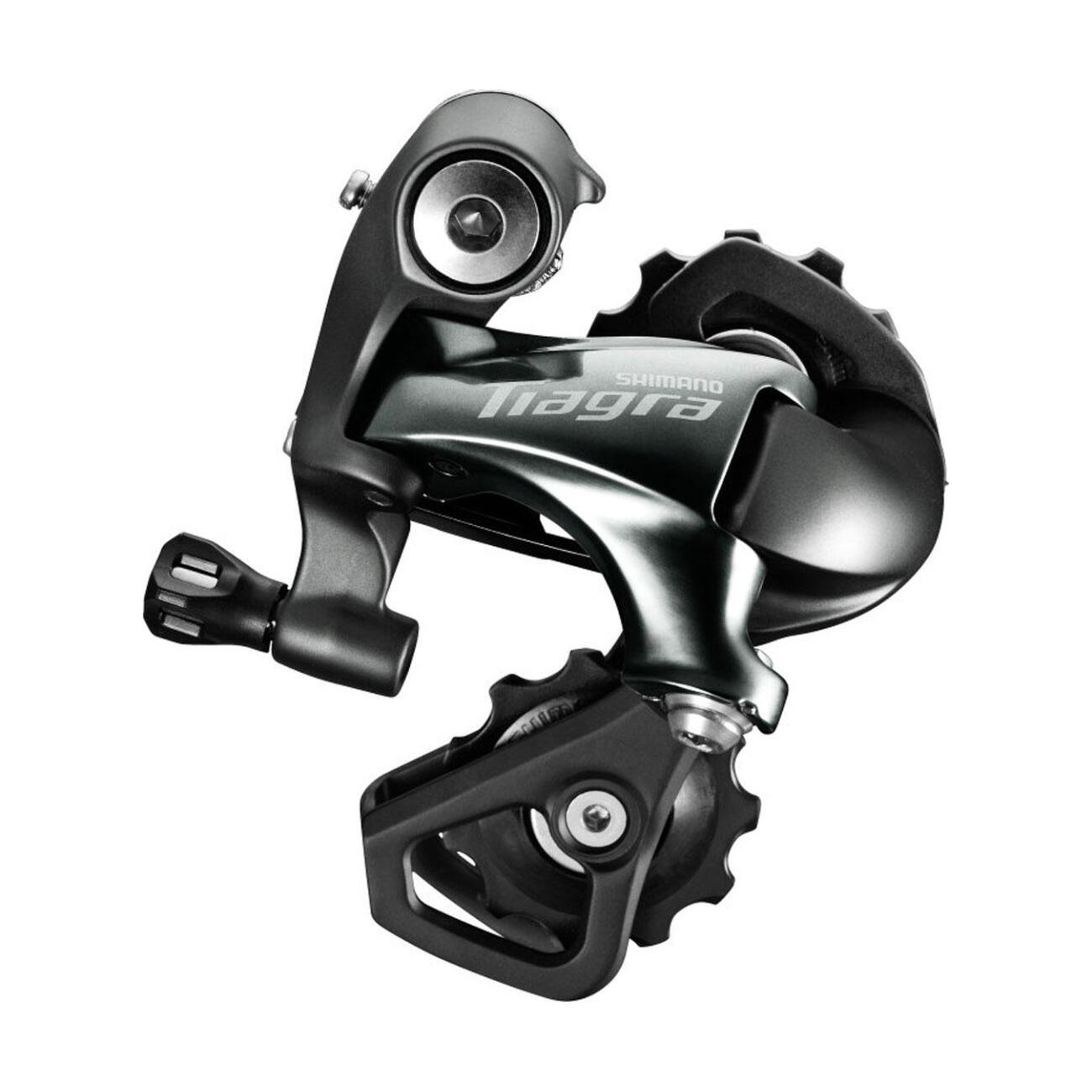 
                SHIMANO prehadzovačka - TIAGRA 4700 SHORT - šedá/čierna
            