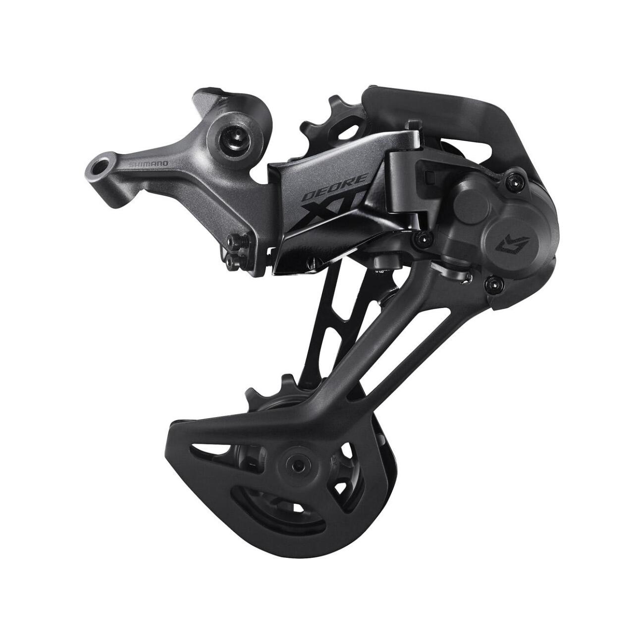 SHIMANO prehadzovačka - DEORE XT M8130 - šedá/čierna