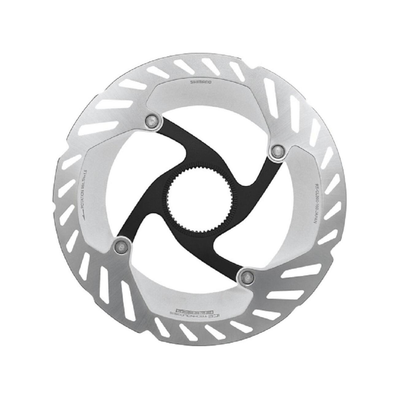 SHIMANO brzdový kotúč - RT-CL800 203 mm - strieborná