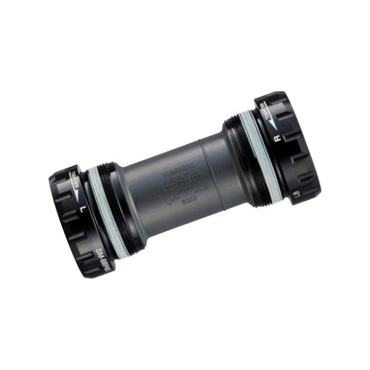 SHIMANO stredové zloženie - SM-BBR60 HTII ITA - čierna