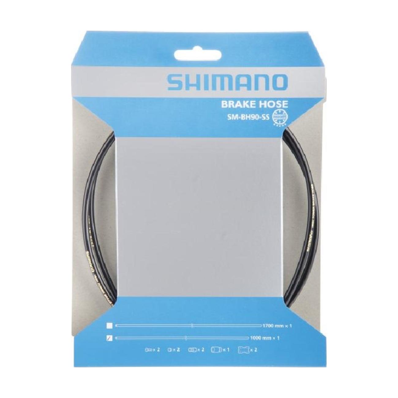 SHIMANO hadička pre hydraulickú brzdu - BH90 1700mm - čierna
