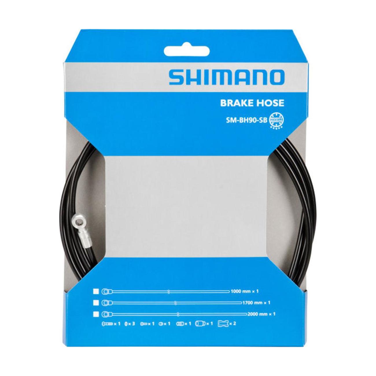 SHIMANO hadička pre hydraulickú brzdu - BH90 1000mm - čierna