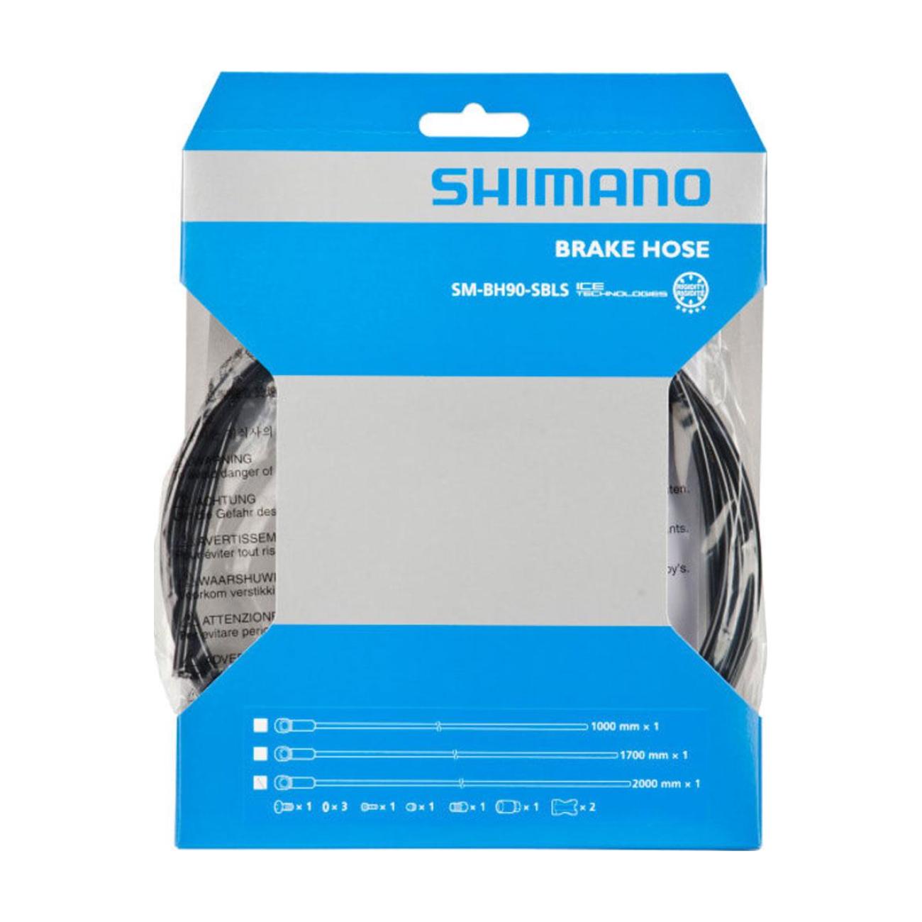 SHIMANO hadička pre hydraulickú brzdu - BH90 2000mm - čierna