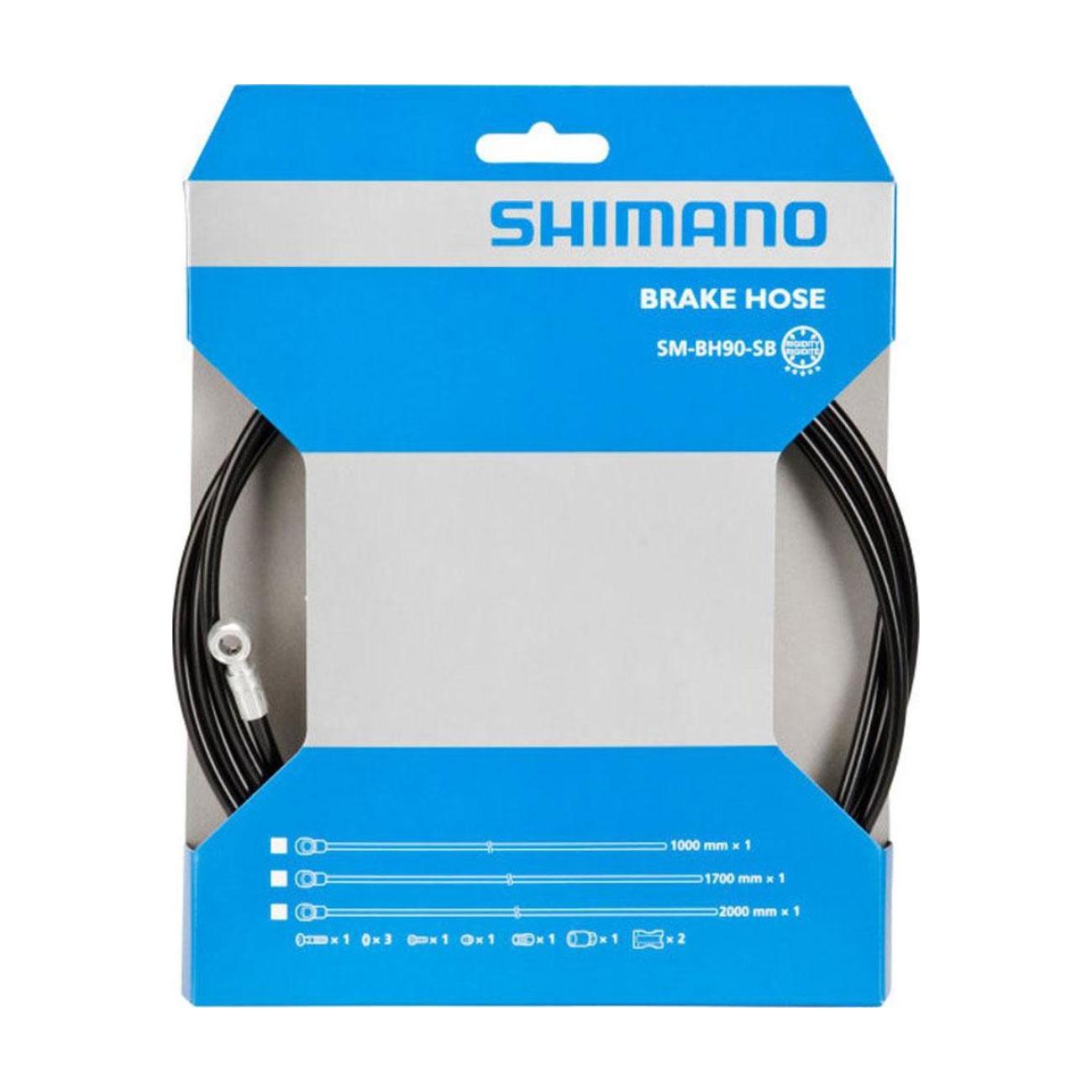 SHIMANO hadička pre hydraulickú brzdu - BH90 1700mm - čierna