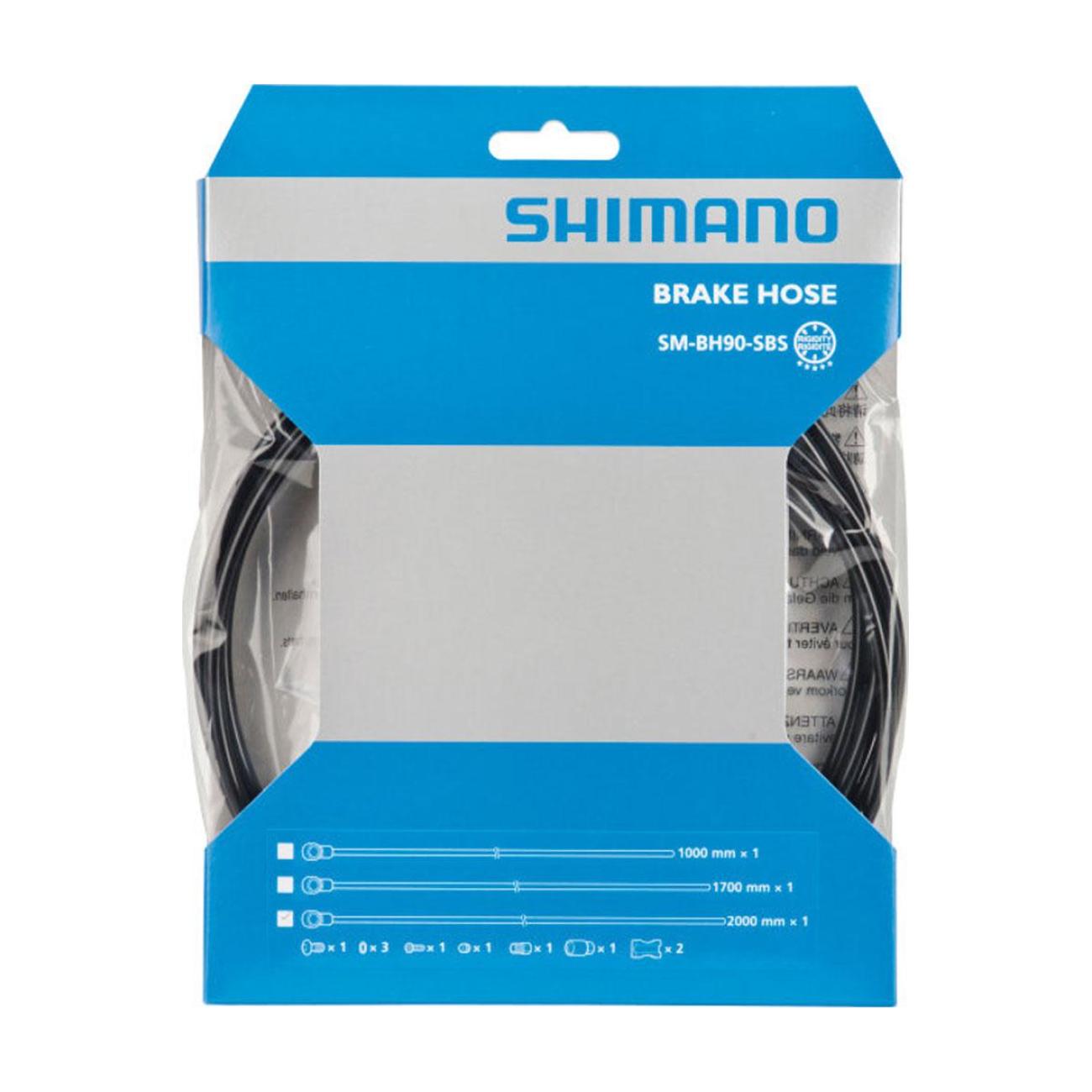 SHIMANO hadička pre hydraulickú brzdu - BH90 1700mm - čierna