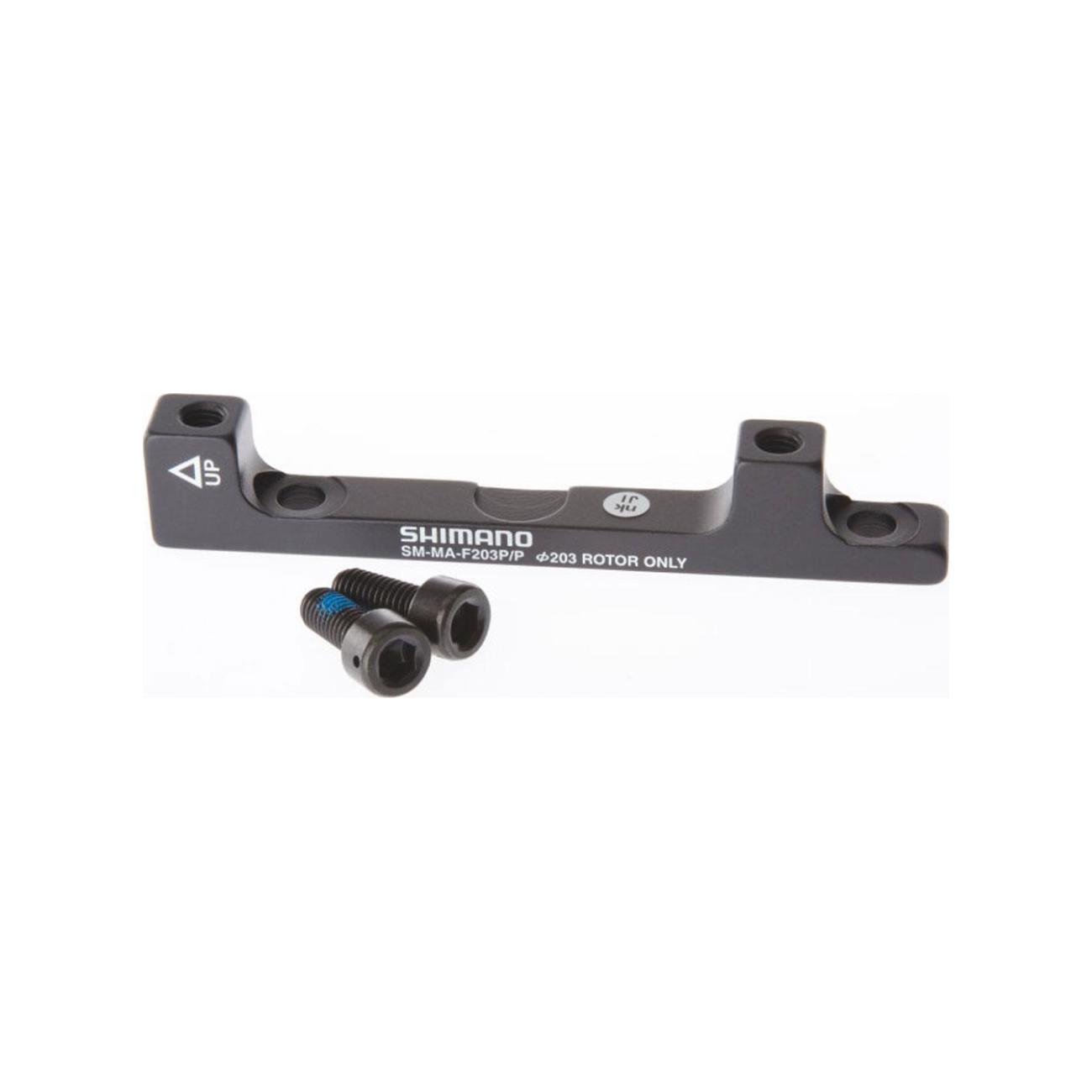 E-shop SHIMANO adaptér na kotúč - MAF203 ADAPTER 203mm - čierna