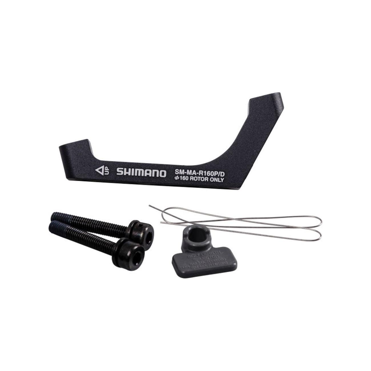 
                SHIMANO adaptér na kotúč - MAR160 ADAPTER 160mm - čierna
            