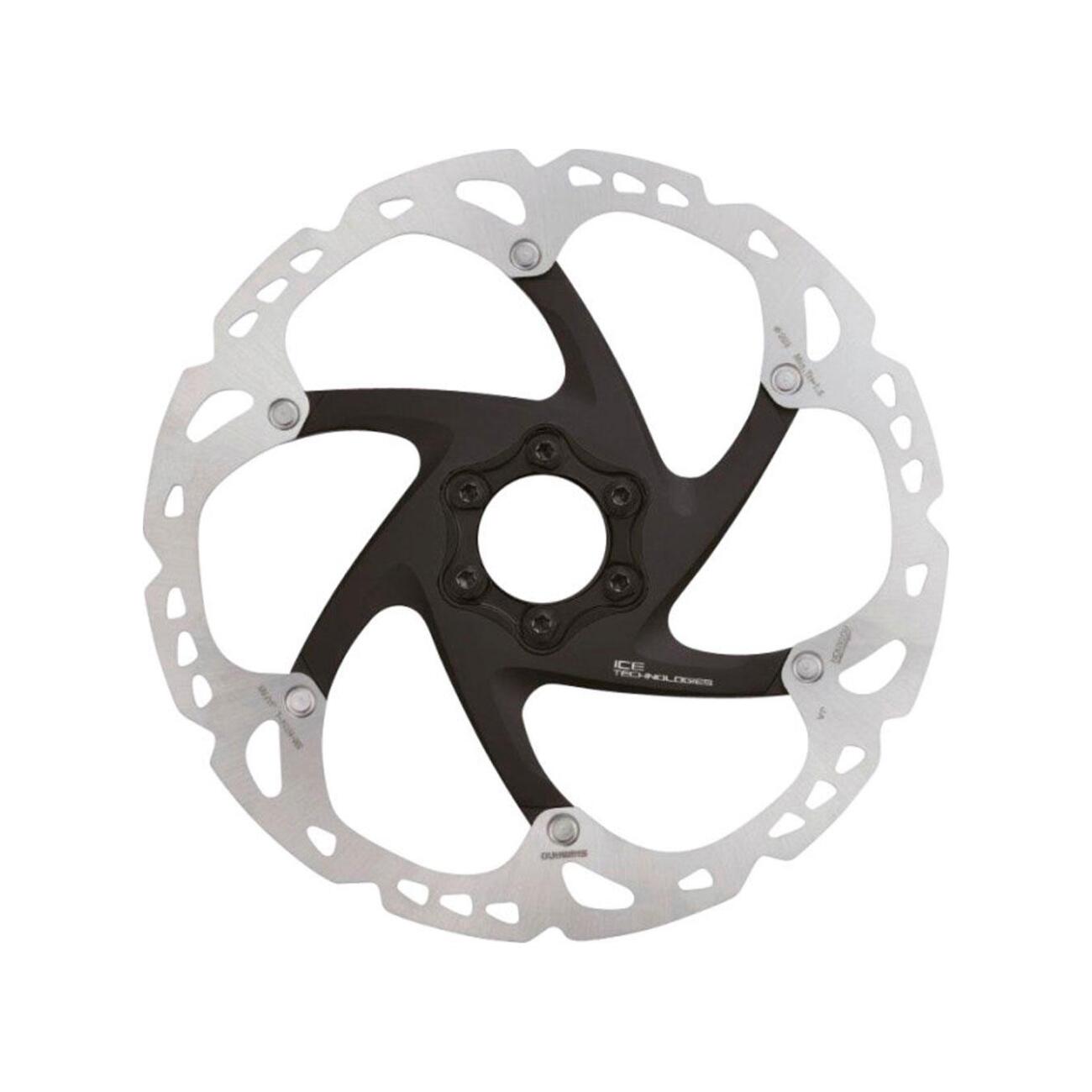 SHIMANO brzdový kotúč - DEORE XT - RT86 203mm - strieborná/čierna
