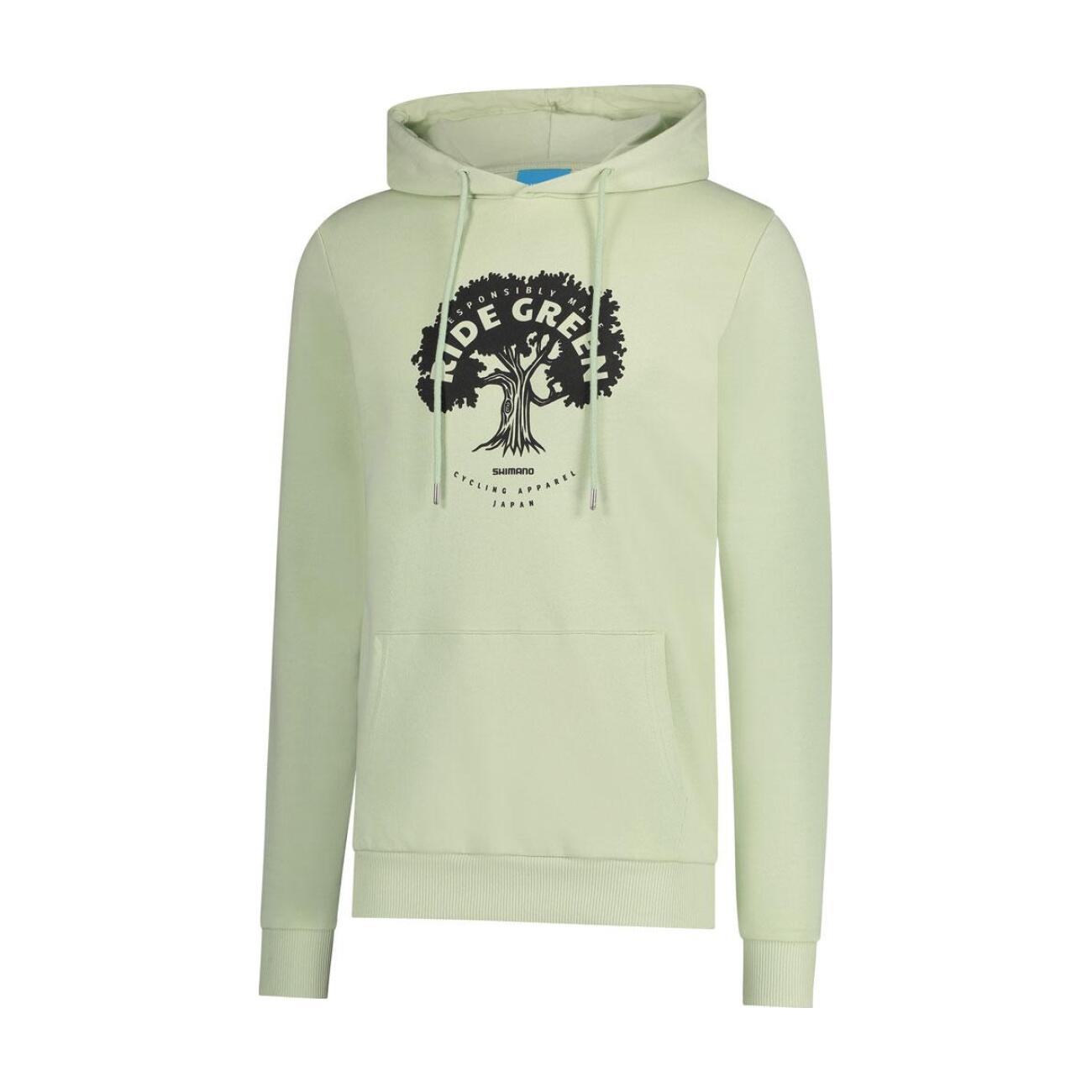 SHIMANO mikina - GRAPHIC HOODIE - biela