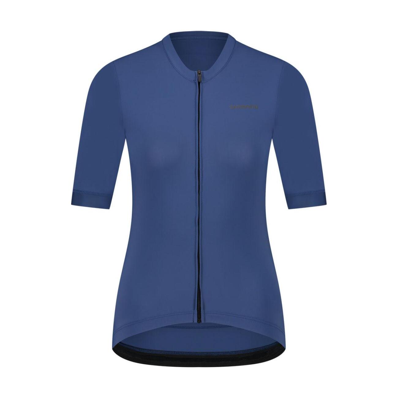 SHIMANO Cyklistický dres s krátkym rukávom - FUTURO - modrá