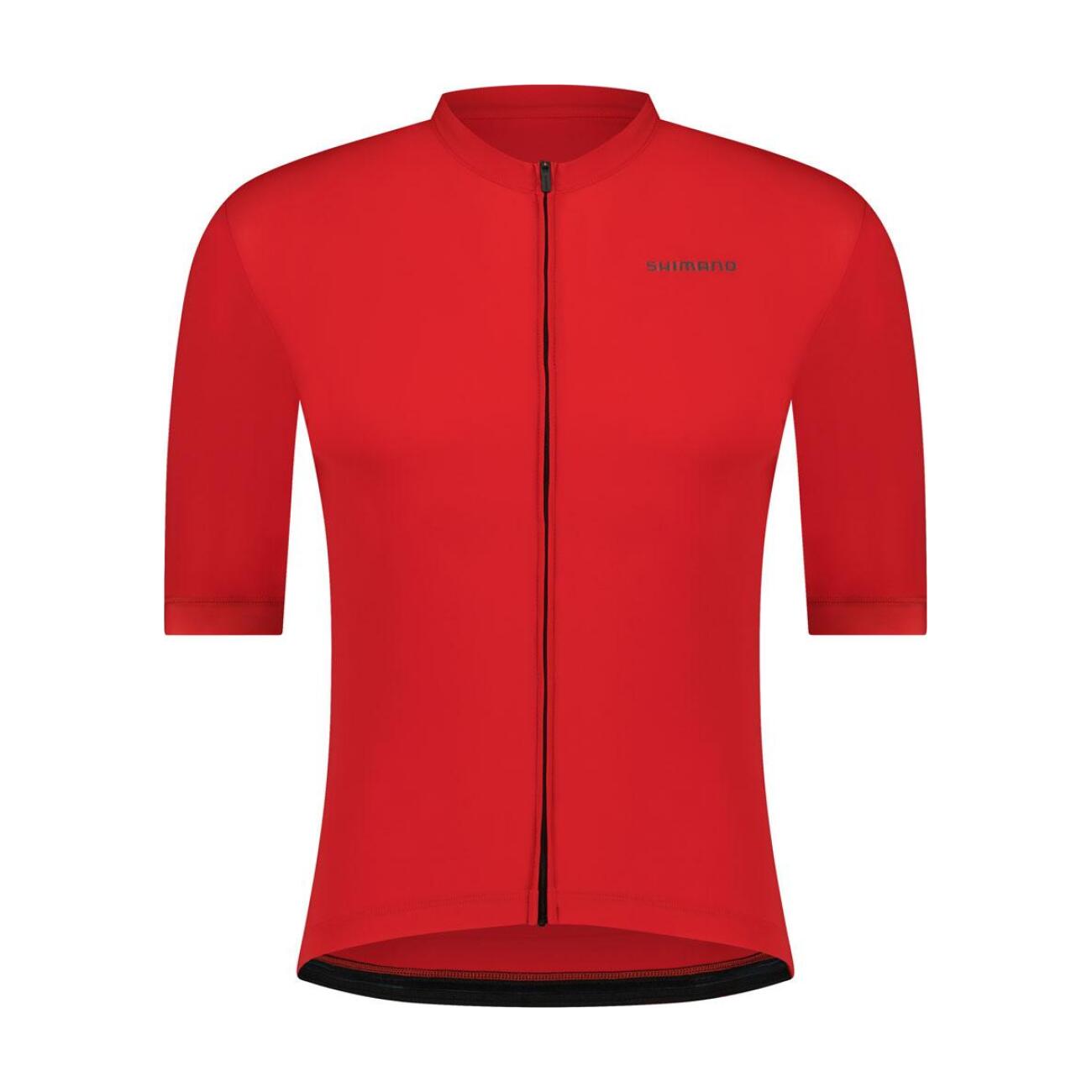 SHIMANO Cyklistický dres s krátkym rukávom - FUTURO - červená XL