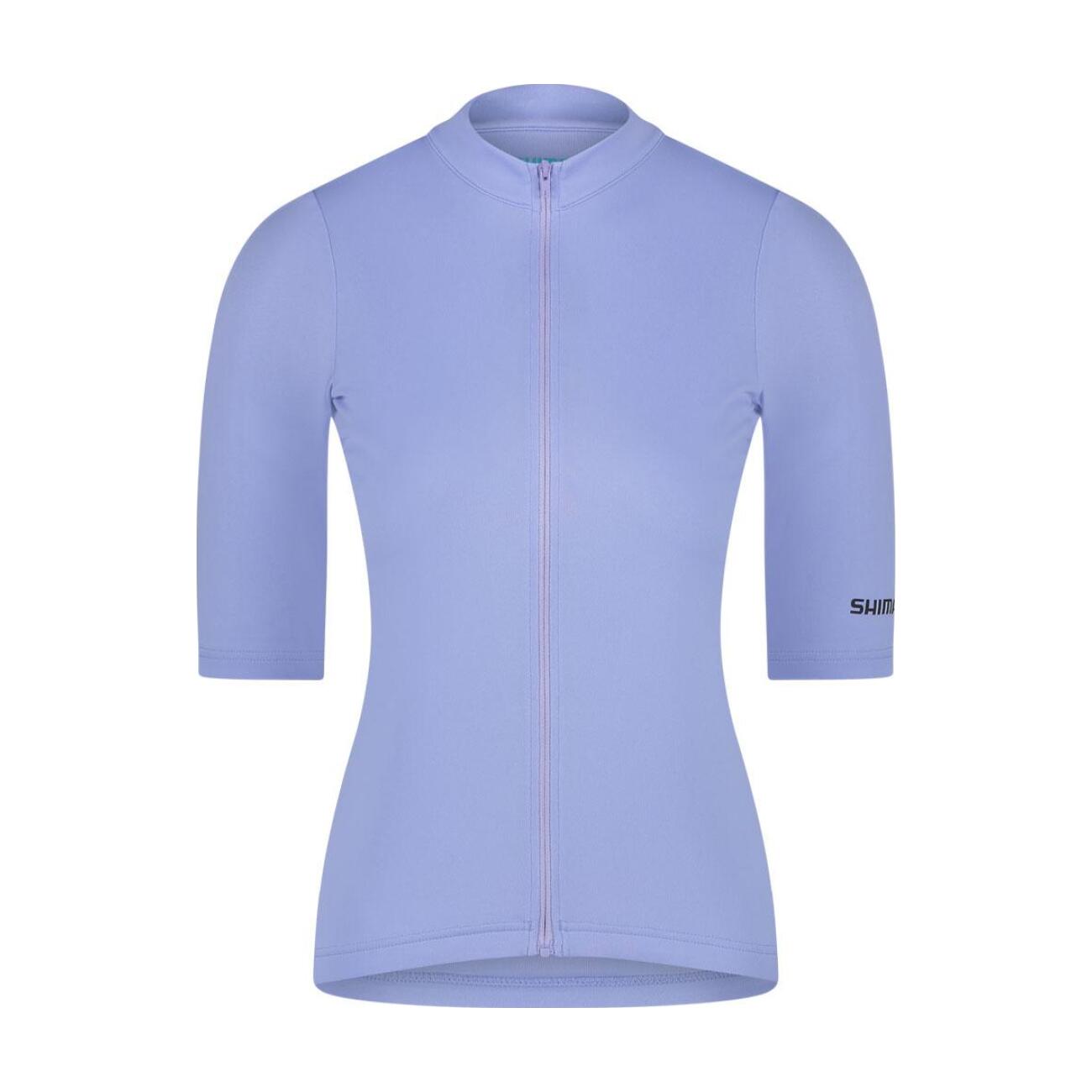 SHIMANO Cyklistický dres s krátkym rukávom - ELEMENTO - svetlo modrá