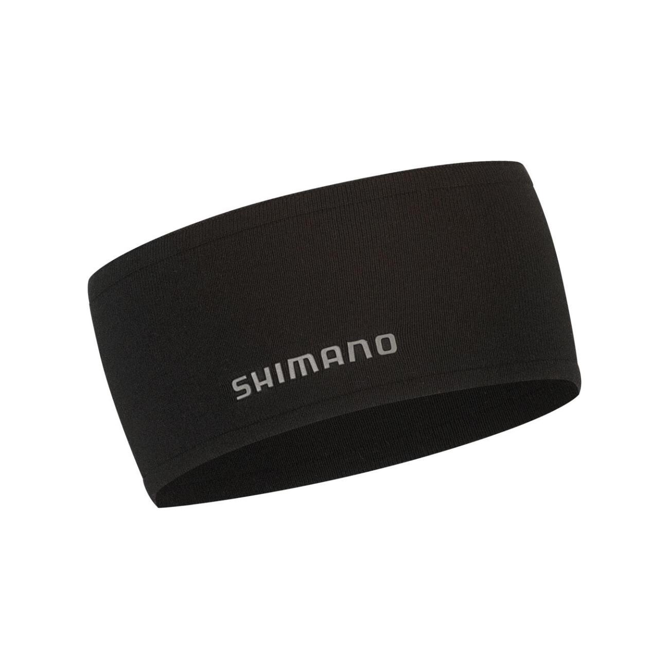 SHIMANO Cyklistická čelenka - URU - čierna