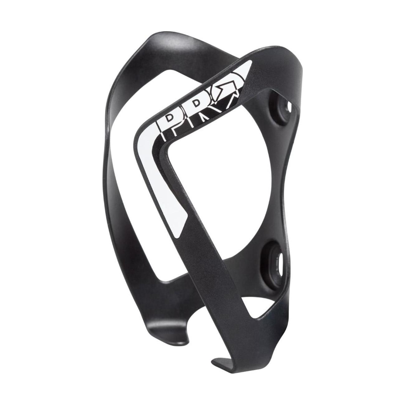 PRO Cyklistický košík na fľašu - AL BOTTLE CAGE - čierna/biela