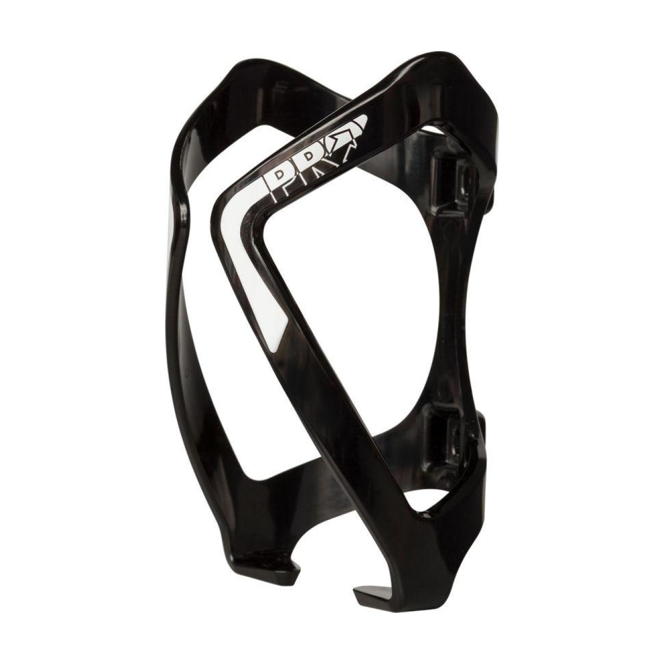 PRO Cyklistický košík na fľašu - PC BOTTLE CAGE - čierna/biela