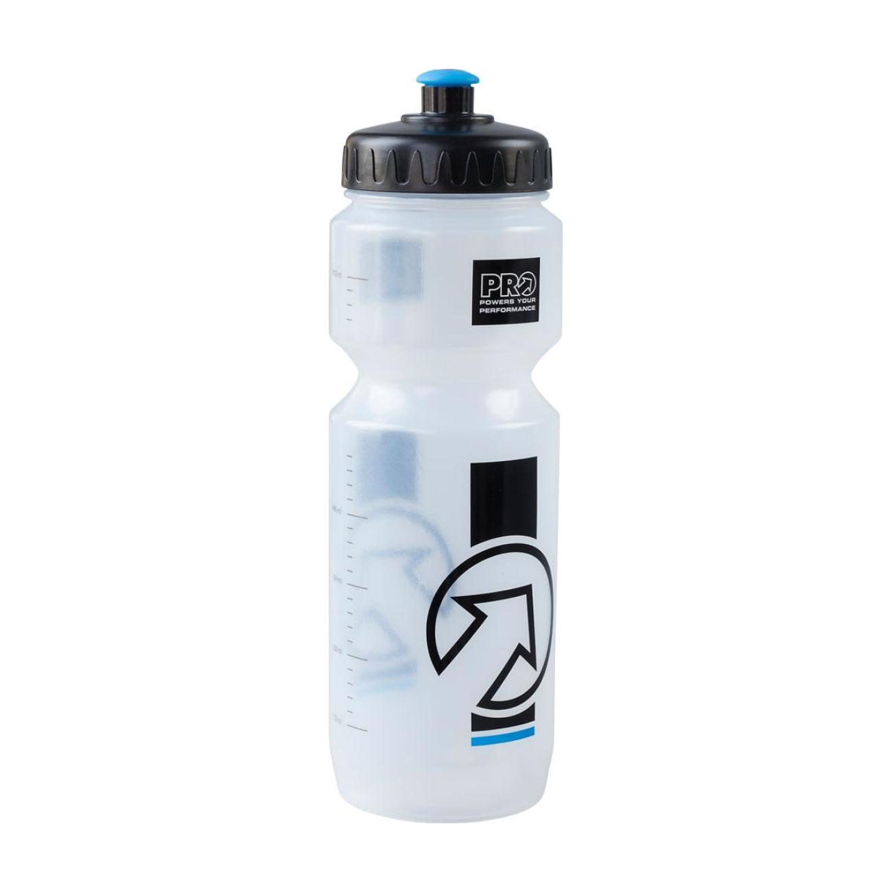 E-shop PRO Cyklistická fľaša na vodu - PRO BOTTLE 800ml - transparentná