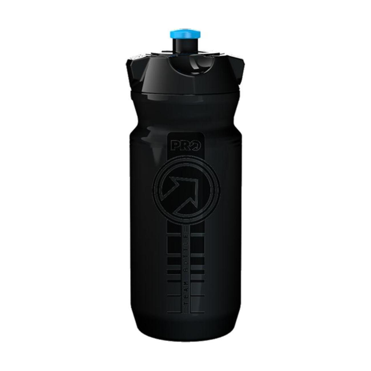 E-shop PRO Cyklistická fľaša na vodu - PRO TEAM 600ml - čierna