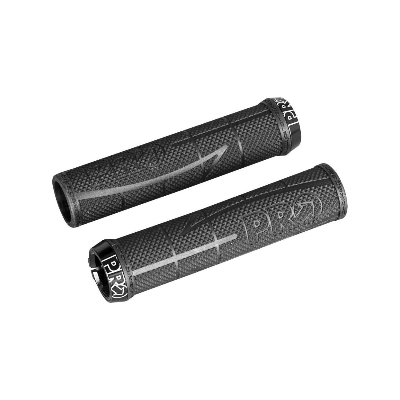 PRO gripy - LOCK ON RACE 130x30mm - čierna