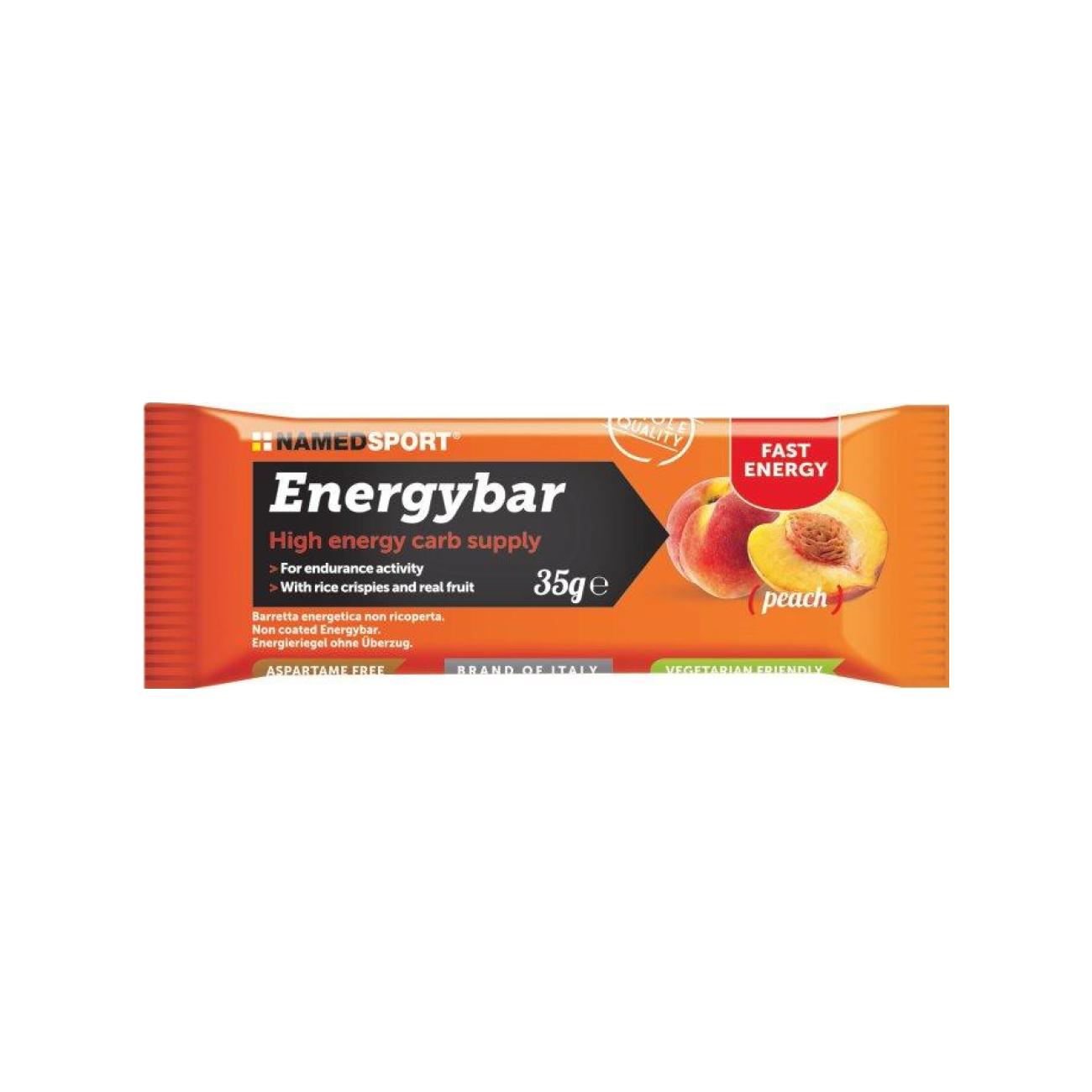 E-shop NAMEDSPORT tyčinka - ENERGY BAR PEACH 35g