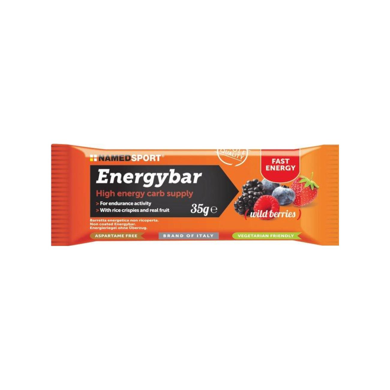 E-shop NAMEDSPORT tyčinka - ENERGY BAR BERRIES 35g