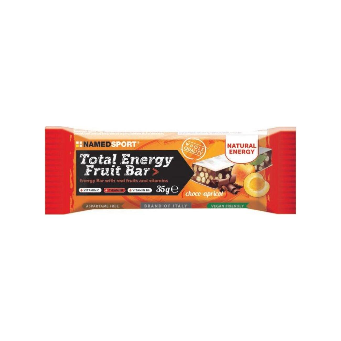 E-shop NAMEDSPORT tyčinka - TOTAL ENERGY BAR CHOCOLATE-APRICOT 35g