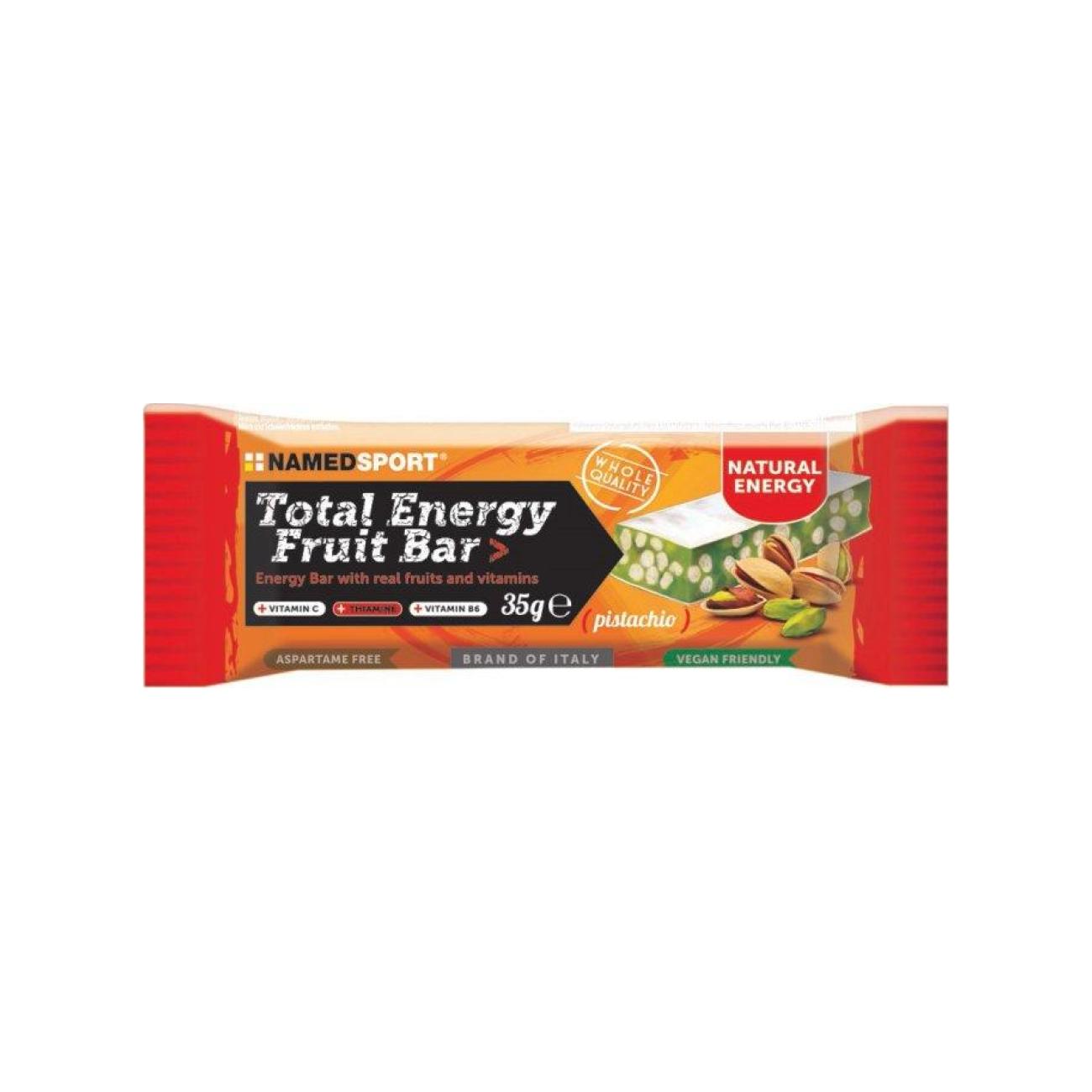 E-shop NAMEDSPORT tyčinka - TOTAL ENERGY BAR PISTACHIO 35g