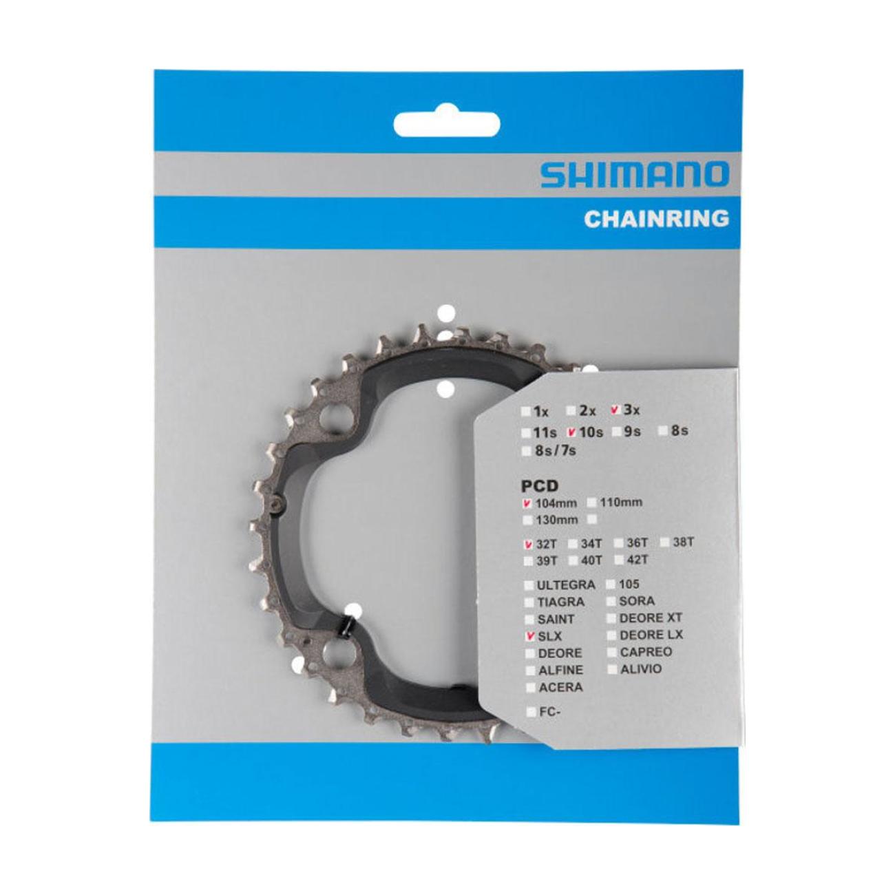 
                SHIMANO prevodník - SLX M670 32 - čierna
            