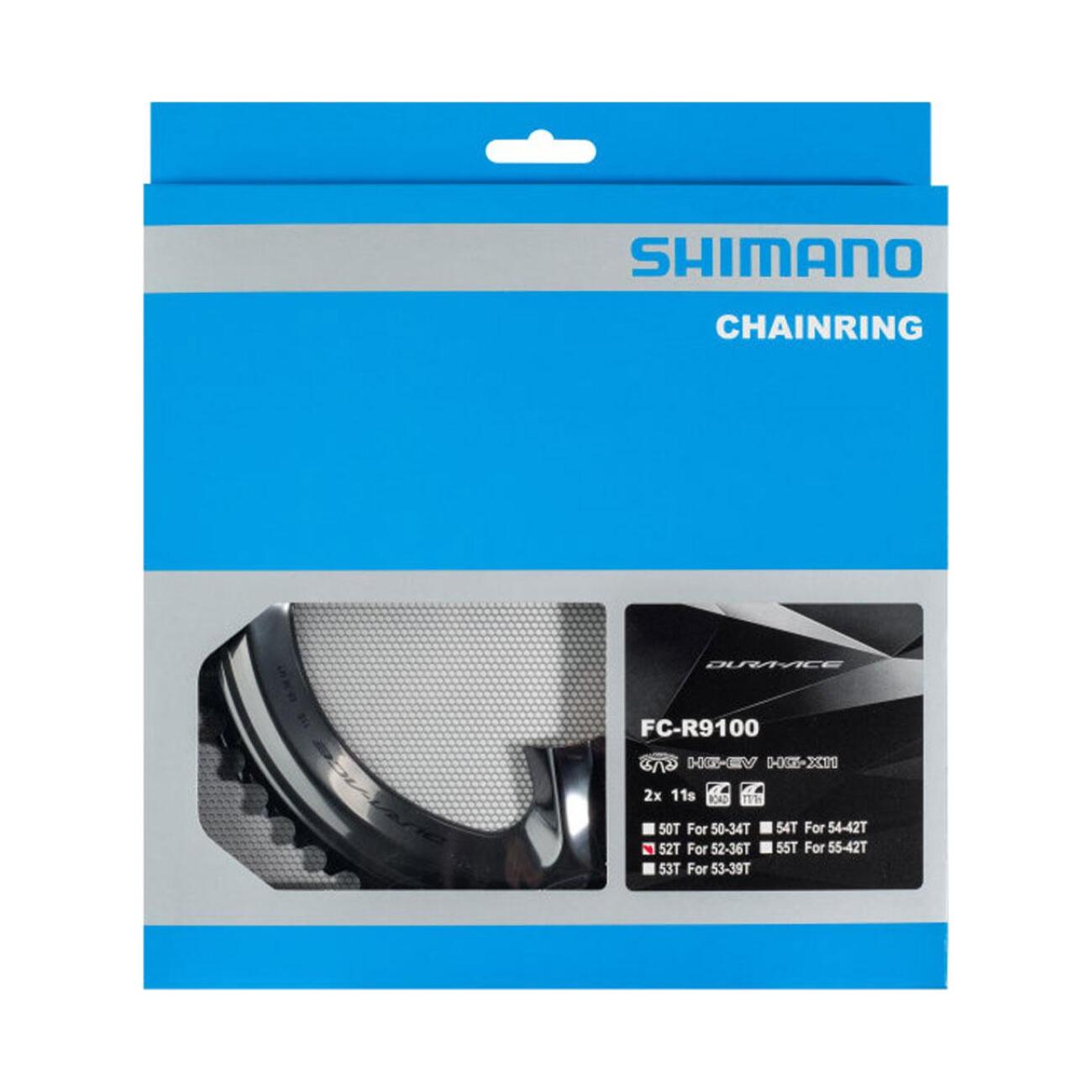 
                SHIMANO prevodník - DURA ACE R9100 53 - čierna
            