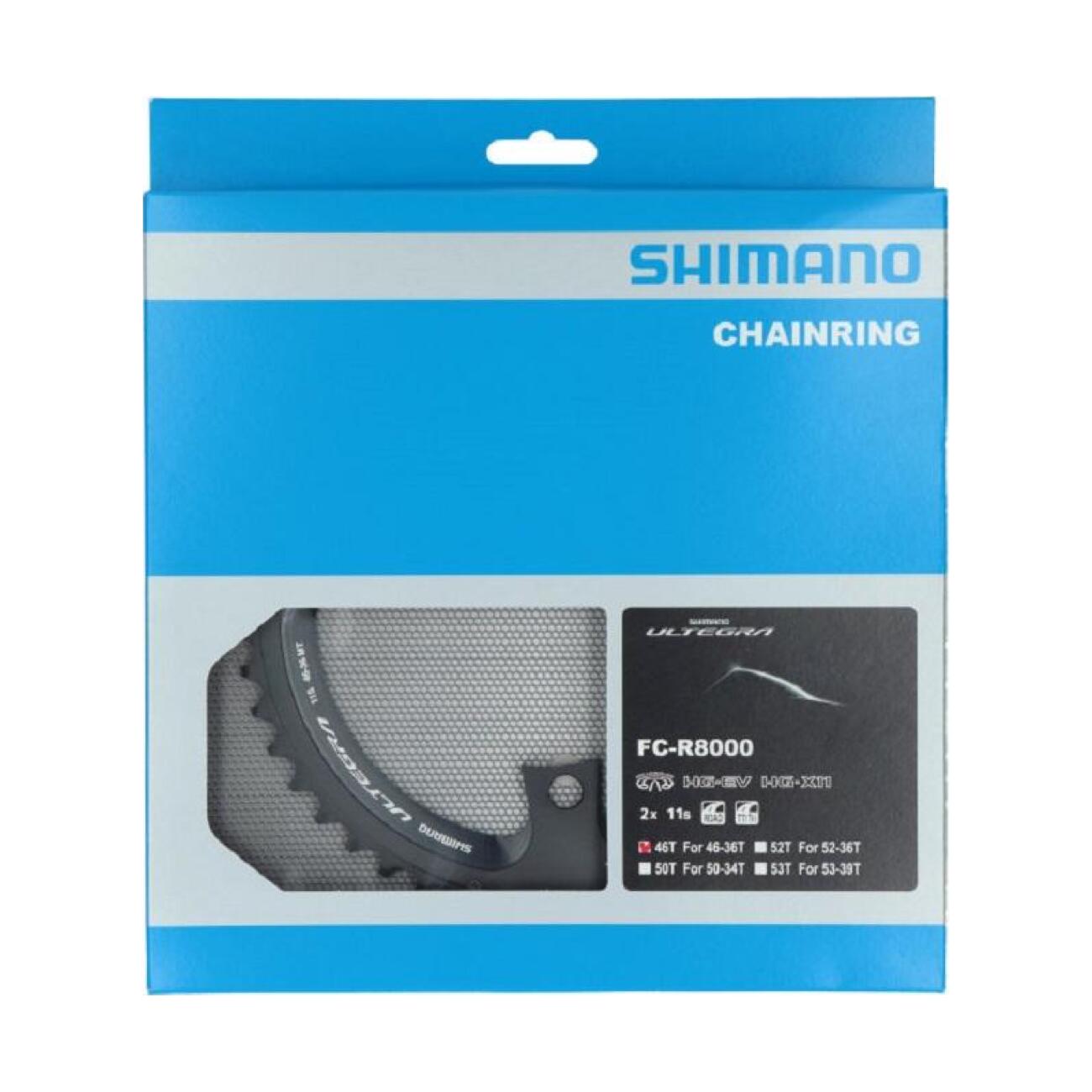 
                SHIMANO prevodník - ULTEGRA R8000 46 - čierna
            