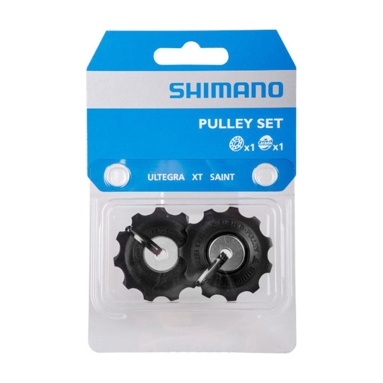 E-shop SHIMANO kladky pre prehadzovačku - PULLEYS RD-6700 - čierna
