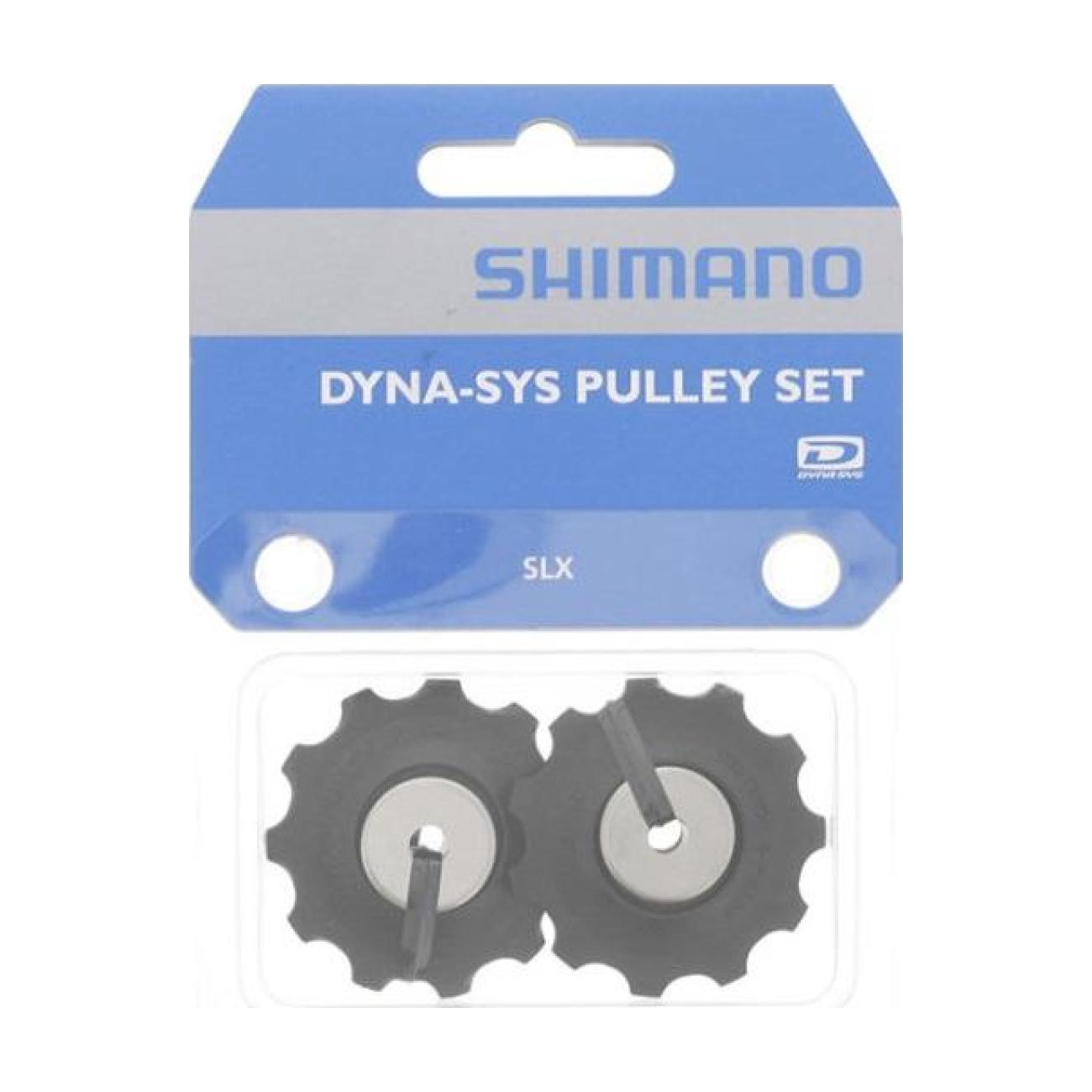 
                SHIMANO kladky pre prehadzovačku - PULLEYS SLX/DEORE - čierna
            