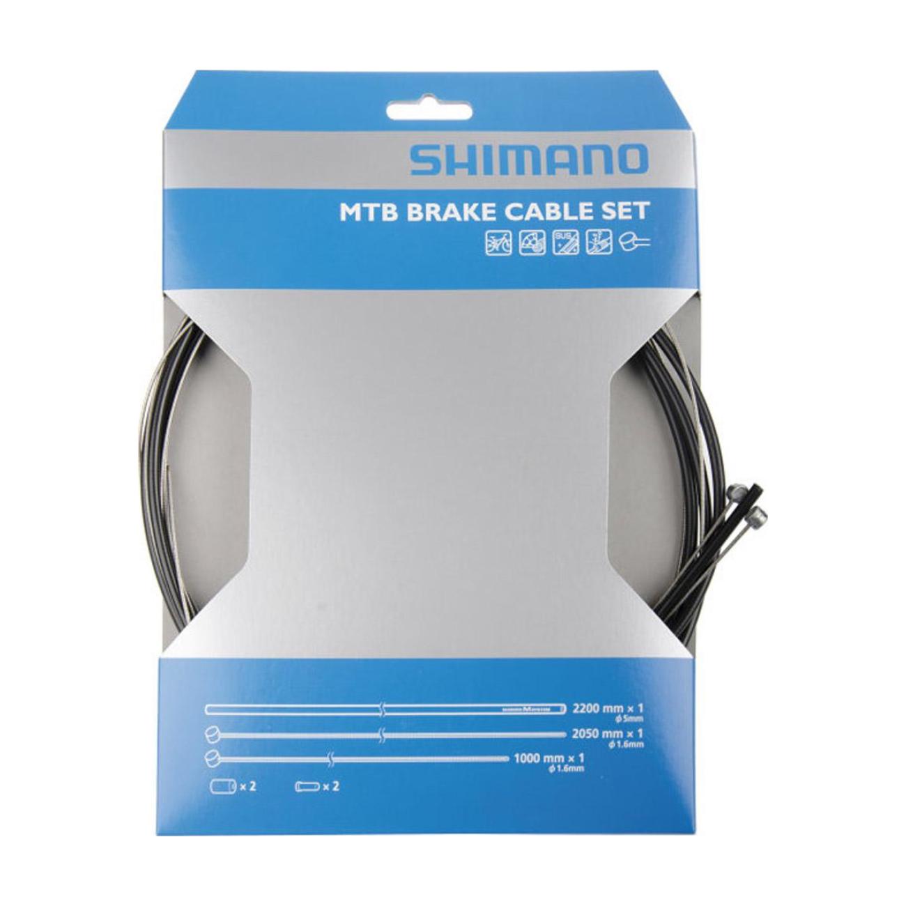 E-shop SHIMANO brzdová kabeláž - CABLING MTB - čierna