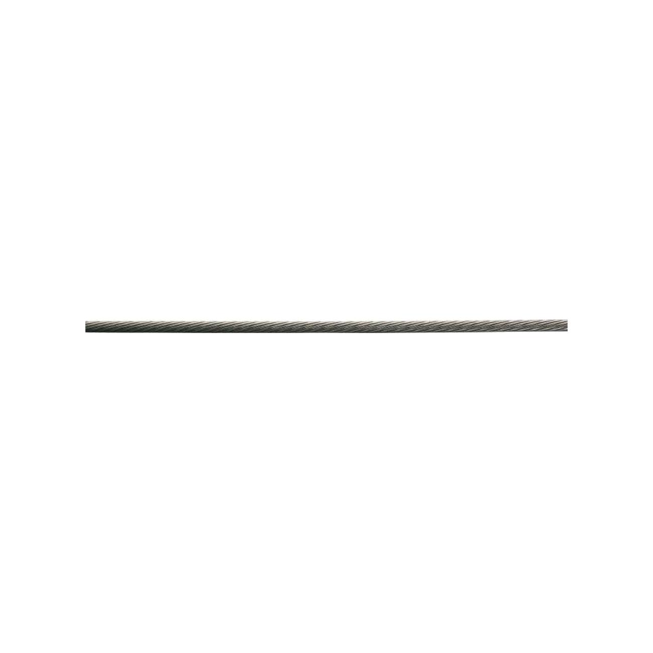 SHIMANO brzdové lanko - BRAKE CABLE MTB 1,6x2050mm - strieborná