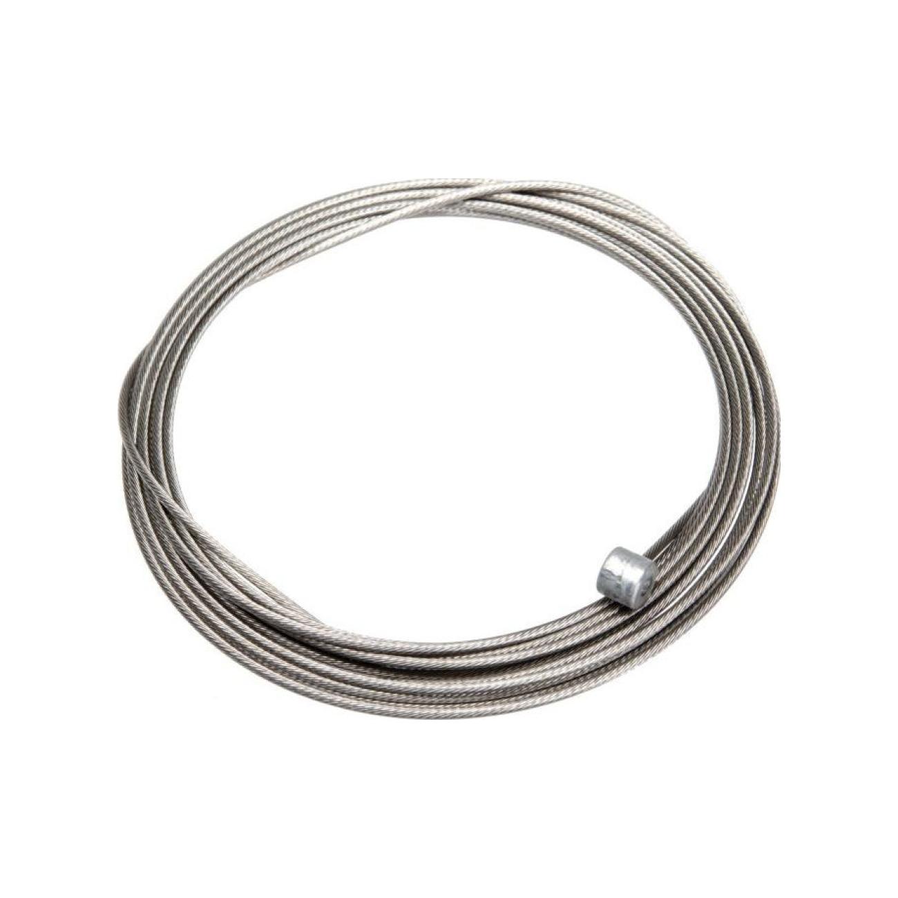 E-shop SHIMANO brzdové lanko - BRAKE CABLE MTB 1,6x3500mm - strieborná