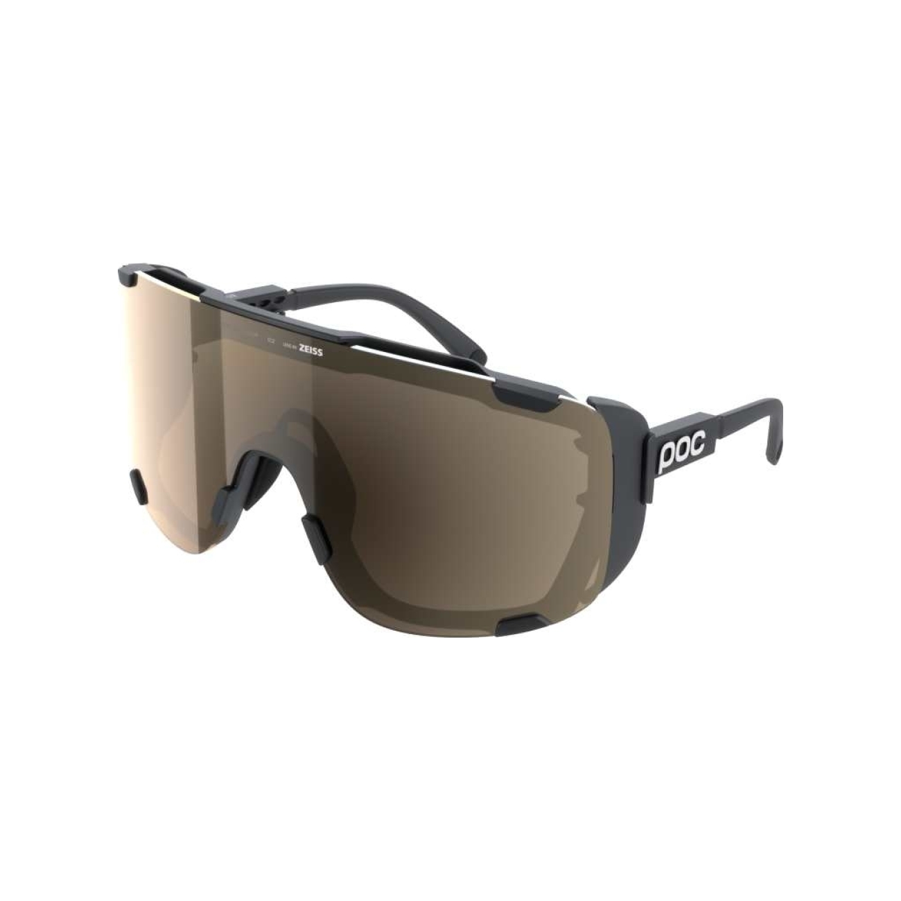 POC Cyklistické okuliare - DEVOUR - čierna