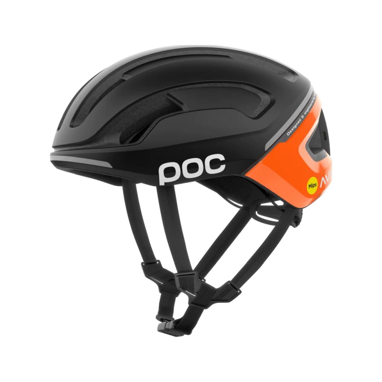 POC Cyklistická prilba - OMNE BEACON MIPS - čierna/oranžová