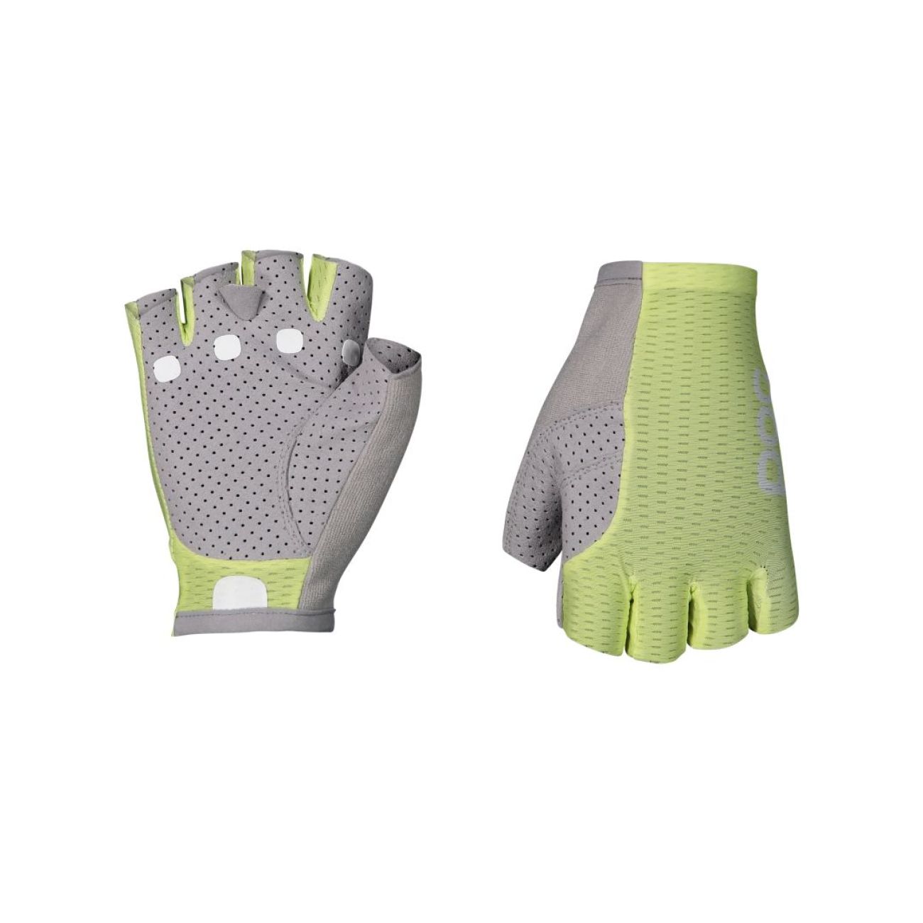 
                POC Cyklistické rukavice krátkoprsté - AGILE SHORT - žltá/šedá XS
            