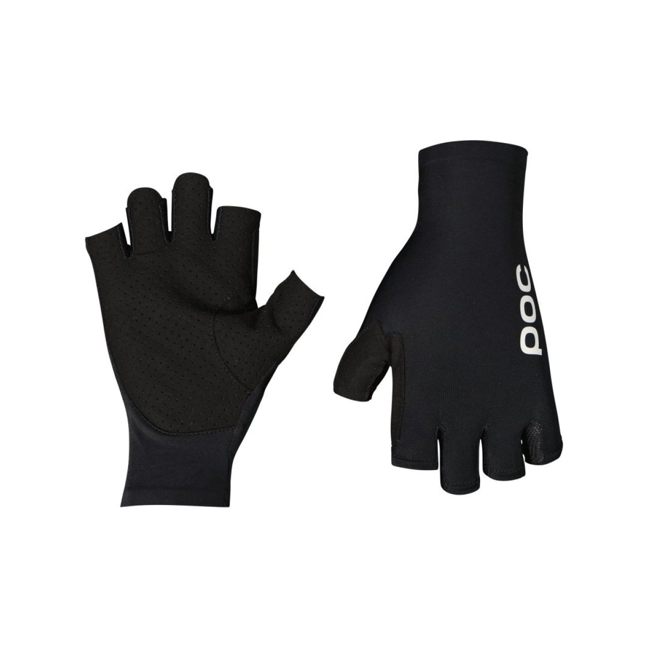 
                POC Cyklistické rukavice krátkoprsté - RACEDAY  - čierna XL
            