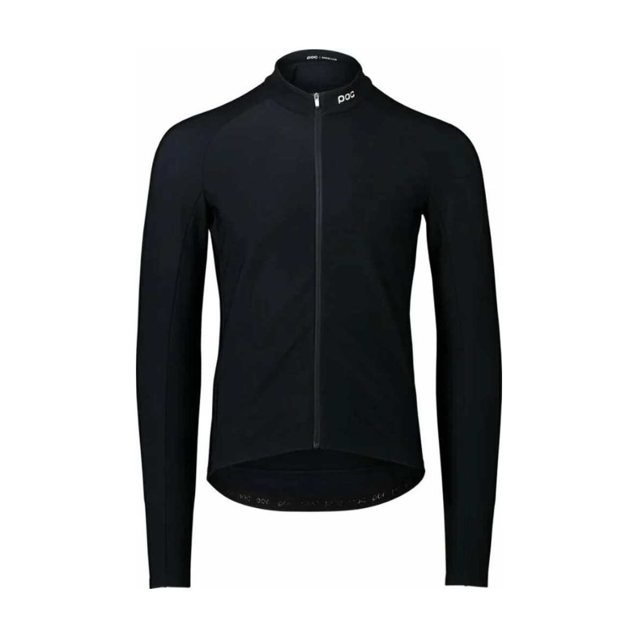 POC Cyklistický dres s dlhým rukávom zimný - RADIANT - čierna