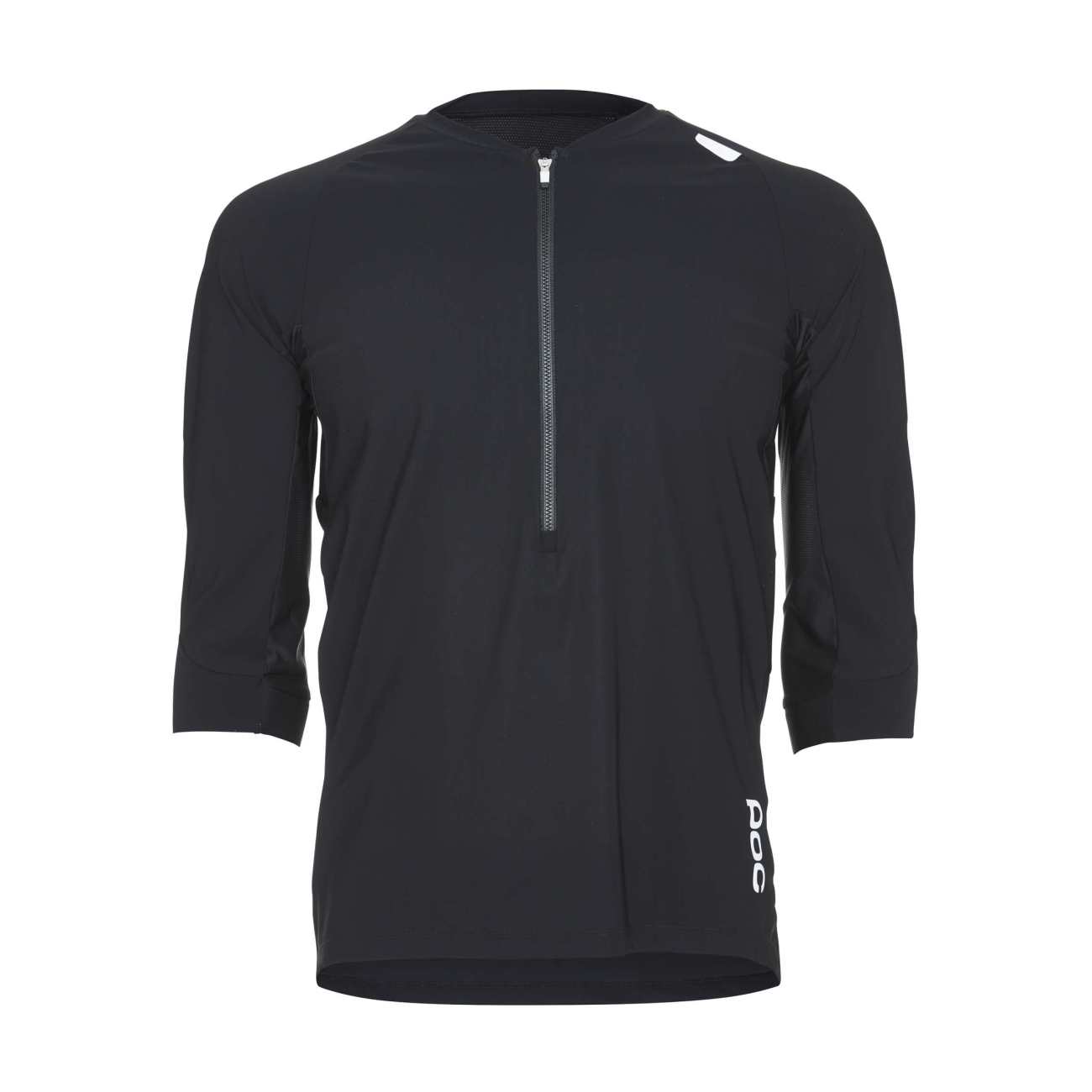 POC Cyklistický dres s krátkym rukávom - RESISTANCE ENDURO 3/4 - čierna