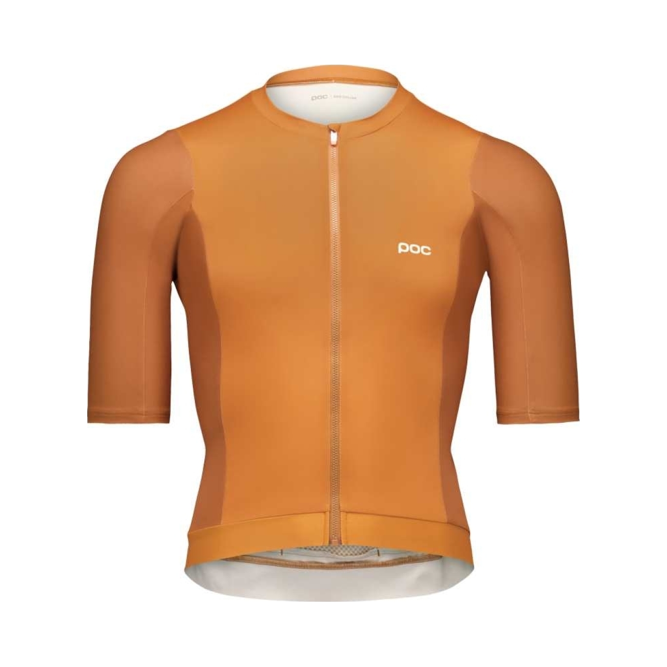 POC Cyklistický dres s krátkym rukávom - CADENCE - hnedá XL