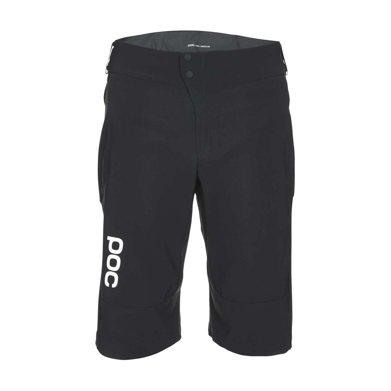 
                POC Cyklistické nohavice krátke bez trakov - ESSENTIAL MTB - čierna XS
            